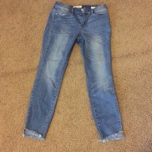 Pacsun Skinny Cutoff Jeans